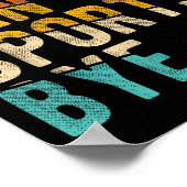 Sorry Can't Srts Bye Poster (Ecke)