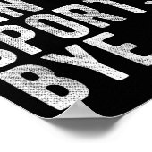 Sorry Can't Srts Bye  Poster (Ecke)