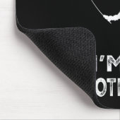 Sorry Can't Talk I'm On Another Line - Funny Fishi Mousepad (Ecke)