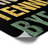 Sorry Can't Tennis Bye Poster (Ecke)