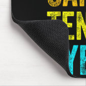 Sorry Can't Tennis Bye Teacher Student Funny Tenni Mousepad (Ecke)