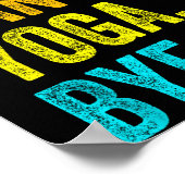 Sorry Can't Yoga Bye Teacher Student Funny Yoga Re Poster (Ecke)