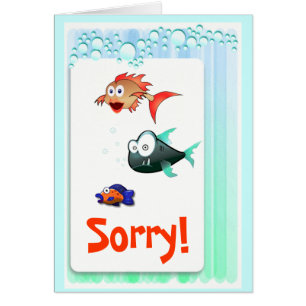 Sorry Card