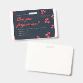 sorry card ausweis (Vorder- & Rückseite)