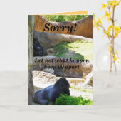 Sorry!_Card! Karte (Gelbe Blume)