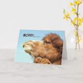 Sorry - Card Karte (Gelbe Blume)