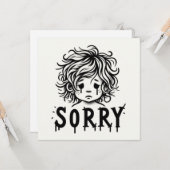 Sorry Cards Karte (Vorderseite/Rückseite Beispiel)