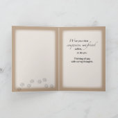 Sorry, Cat ist krank, Katz & Hund Aussehen W Karte (Innenseite)