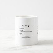 sorry – common canadian phrase definition mug kaffeetasse (Mittel)