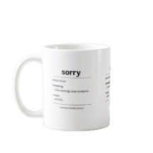 sorry – common canadian phrase definition mug