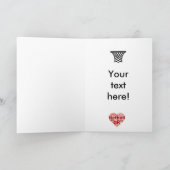 Sorry, dass du Netball Gruß Verlasst Karte (Innenseite)