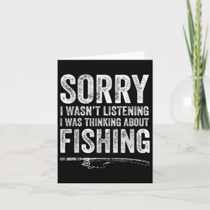 Sorry, dass ich hörte, dass ich über Fishi nachdac Karte