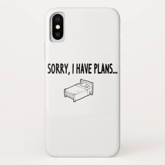 Sorry, dass ich Pläne habe Case-Mate iPhone Hülle (Rückseite)