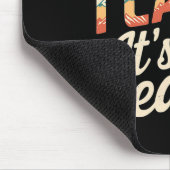 Sorry, dass ich seine Ski-Saison Wintersport 3 Mousepad (Ecke)