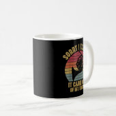 Sorry, dass ich Tooot Französisch Horn Funny Music Kaffeetasse (VorderseiteRechts)