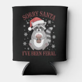 Sorry, dass Santa I war Feral Weihnachtsmarathon Dosenkühler (Vorderseite)