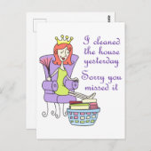 Sorry, dass Sie es verpasst haben Postkarte (Vorne/Hinten)