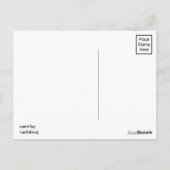 Sorry, dass wir geschlossen sind postkarte (Rückseite)