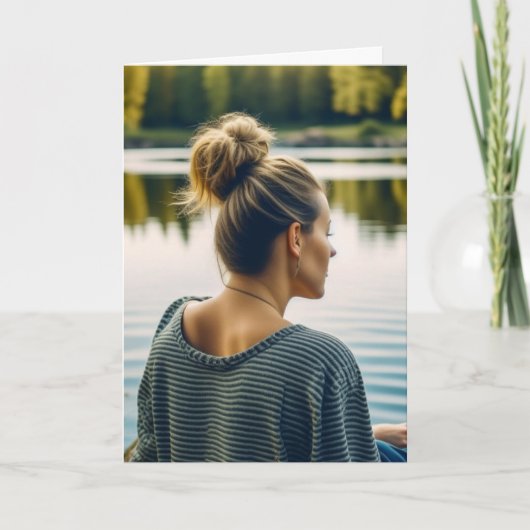 Sorry, die Dinge sind hart | Ich bin hier, wenn du Karte (Vorderseite)