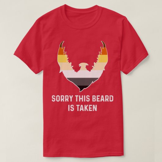 Sorry, dieser Bart ist genommen Bear Brotherhood F T-Shirt (Design vorne)