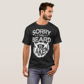 Sorry, dieser Bart wird Bart Männer genommen Unsha T-Shirt (Vorne ganz)