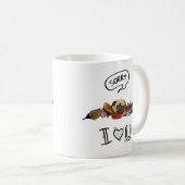Sorry Dog Tasse - Ich Liebe Sie von Kay Clover™ (VorderseiteRechts)