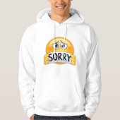 Sorry Emoticon Hoodie (Vorderseite)
