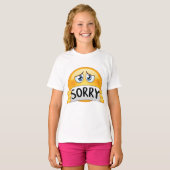Sorry Emoticon T-Shirt (Vorne ganz)