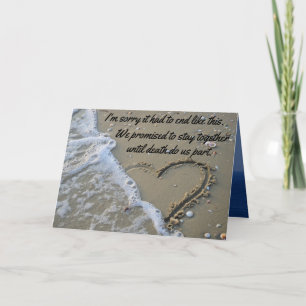 Sorry, es musste so enden wie diese lustige Insult Karte