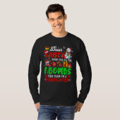 Sorry For All The F Bombs I'm Firefighter Xmas San T-Shirt (Vorne ganz)