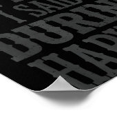 Sorry For What I Said During Harvest Funny Farmer  Poster (Ecke)