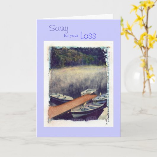 Sorry, for your, Loss Karte (Gelbe Blume)