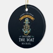 Sorry für das, was ich beim Docking Bootführer ges Keramik Ornament (Links)