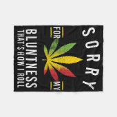 Sorry für meine Unschärfe, dass, wie ich Roll Funn Fleecedecke (Vorderseite (Horizontal))