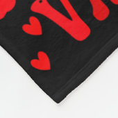 Sorry Girls Grammy ist mein Valentins-Dinosaurier  Fleecedecke (Ecke)