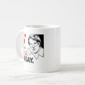 Sorry Girls, ich bin schwul Kaffeetasse (Vorderseite Links)