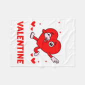 Sorry Girls Mom Is My Valentine Toddler Boy Valent Fleecedecke (Vorderseite (Horizontal))