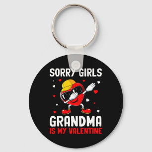 Sorry Girls Oma is my Valentine Heart Dab Niedlich Schlüsselanhänger