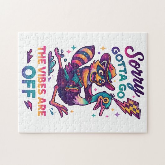 Sorry Gotta Go... Puzzle (Horizontal)