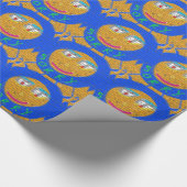 Sorry Graffiti, Art Sad Face, Sadness Regret Geschenkpapier (Ecke)