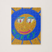 Sorry Graffiti, Art Sad Face, Sadness Regret Puzzle (Vertikal)