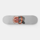 SORRY I BIN INDOGNITO (Französischer Mastiff) lust Skateboard (Horizontal)
