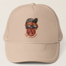 SORRY I BIN INDOGNITO (Französischer Mastiff) lust Truckerkappe