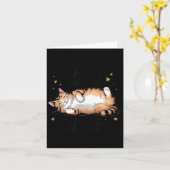 Sorry I Can't Go I'm An Indoor Cat Karte (Gelbe Blume)