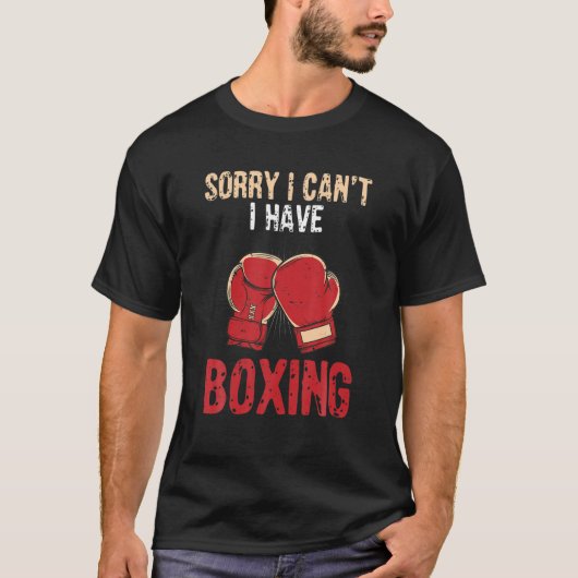 SORRY I CANT I have BOXY T-Shirt (Vorderseite)