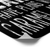 Sorry I Can't I Have Plans With Caramel S Poster (Ecke)