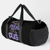 Sorry I Can't I Have Plans With My Pug Duffle Bag (Rechte Ecke)