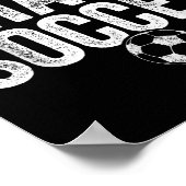 Sorry I Can't I Have Soccer - Soccer Player Gift Poster (Ecke)