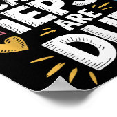 Sorry I Can't Ieps Are Due Cute Elementary Teacher Poster (Ecke)