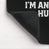 Sorry I Can't I'm An Indoor Human Funny Introvert Mousepad (Ecke)